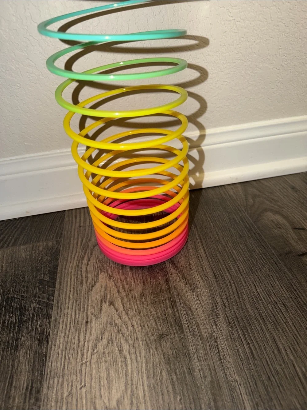 Large Rainbow Slinky Toy